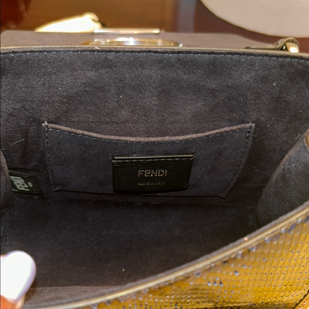Fendi Multicolor Chain Shoulder Bag - Picture 4 of 8
